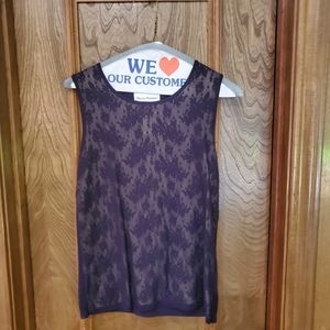 Rena Rowen Navy Blue Top-M